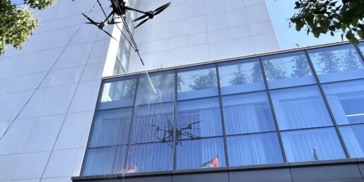 芜湖上空,无人机穿梭忙!