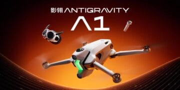 影石 Insta360 首款全景无人机影翎 Antigravity A1 发布