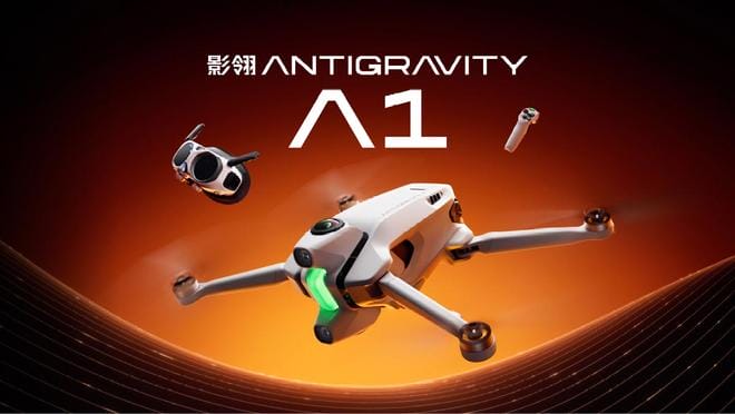 影石 Insta360 首款全景无人机影翎 Antigravity A1 发布